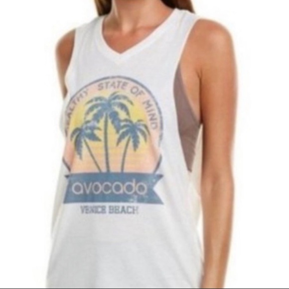 ❤️ 2 for $19 | Avocado Athleisure Tshirt with writing, Large - Picture 1 of 5